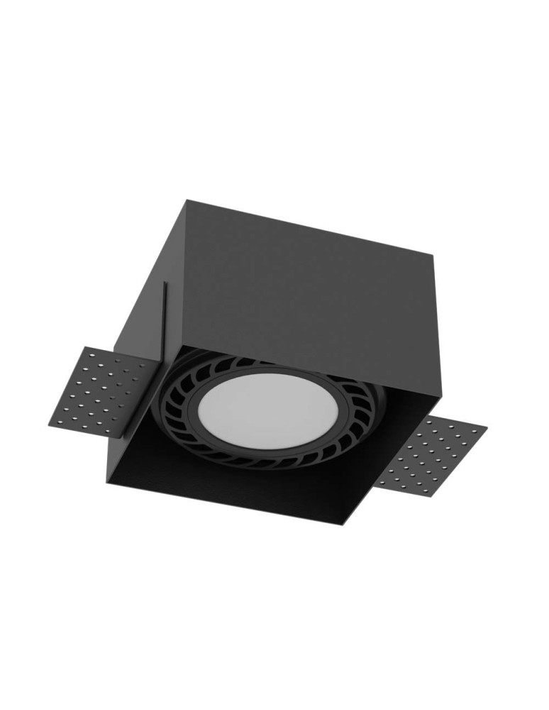 Brosline Lampa wpuszczana Cage in 0-1 - Czarna 3268