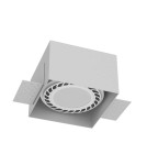 Lampy podtynkowe bezramkowe - trimless - Brosline Lampa wpuszczana Cage in 0-1 - Biała 3269 - product 1