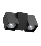 Lampy sufitowe reflektory - Brosline Reflektor Cube 2 - Czarny (95 mm) 2294 - product 1