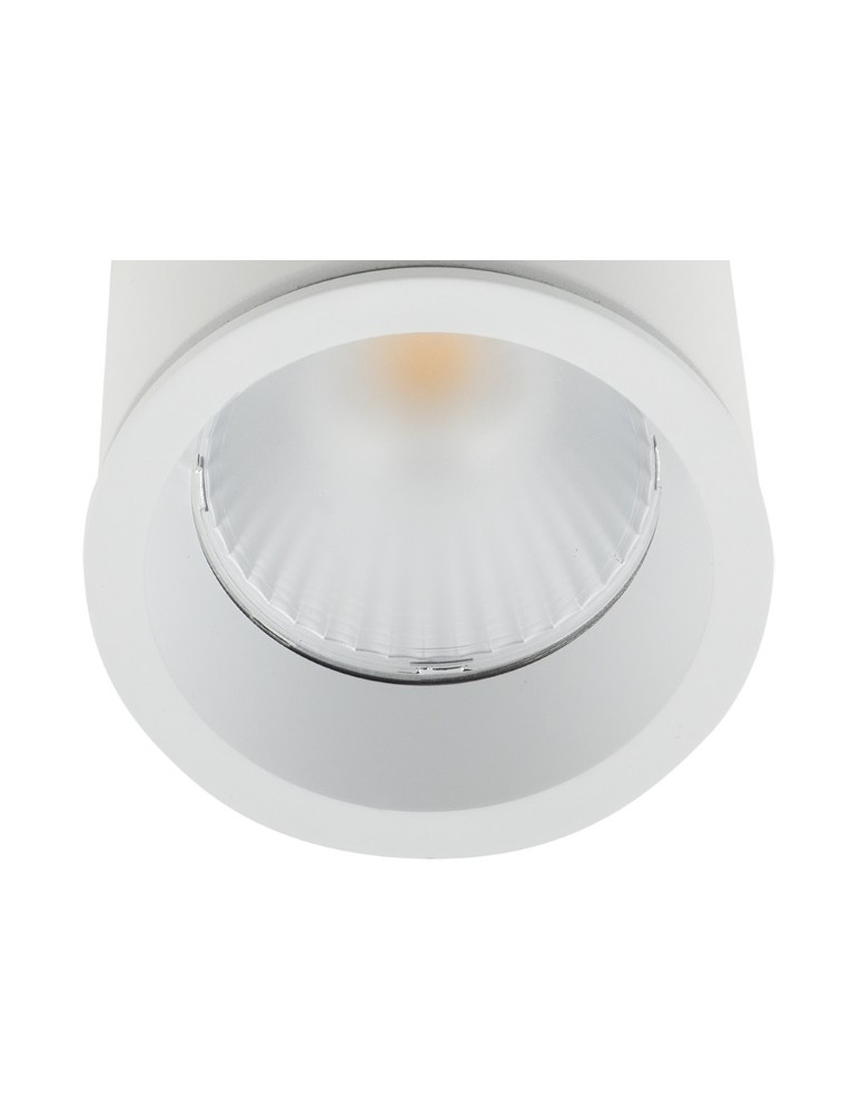 Pierścienie - Maxlight White Pierścień Ozdobny Biały Do Tub RC0155/C0156 WHITE - produkt kolory-swiatla.pl 1