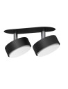 Brosline Lampa wpuszczana Drop in 2 - Czarna 3261