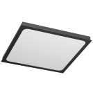 Plafony kwadratowe - Brosline Plafon Hika - Czarny (610x610 mm) 4000K 1057 - product 1