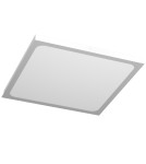Plafony kwadratowe - Brosline Plafon Hika - Biały (610x610 mm) 4000K 1059 - product 1