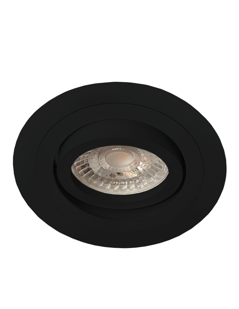 Brosline Lampa wpuszczana Tochi in - Czarna 3024