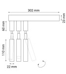 Dohar Kinkiet alha E 3 - Biały 9348 Dohar Kinkiet alha E 3 - Biały 9348