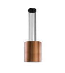 Dohar Lampa wisząca IHI - Czarna-miedziany (480 mm) 9493 Dohar Lampa wisząca IHI - Czarna-miedziany (480 mm) 9493