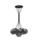 Lampy wiszące kule - Dohar Lampa wisząca iO 7 - Czarna (900 mm) 9142 - product 1