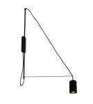 Kinkiety na wysięgniku - Dohar Kinkiet kabe - Czarny (720 mm) 9016 - product 1