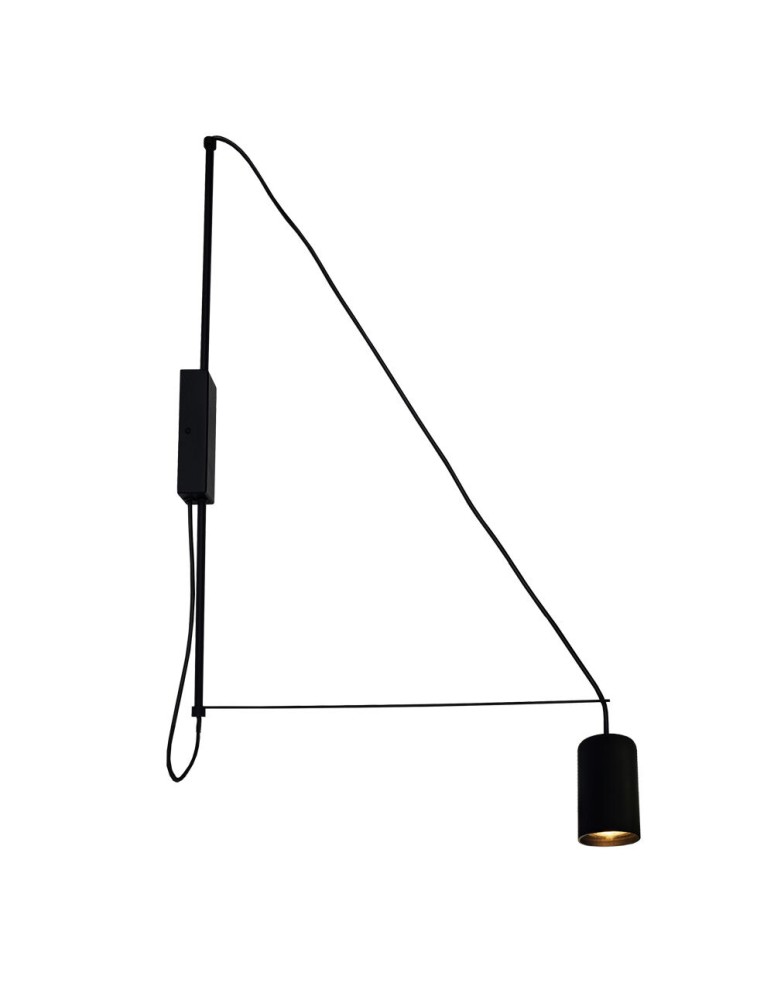 Dohar Kinkiet kabe - Czarny (720 mm) 9016