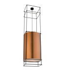 Lampy wiszące designerskie - Dohar Lampa wisząca PAA - Czarna-miedziany (400 mm) 9552 - product 1