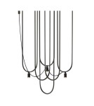 Lampy wiszące designerskie - Dohar Lampa wisząca Udin 3 - Czarna 9786 - product 1