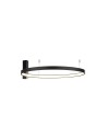 Shilo Plafon Agari 87 - Czarny (870 mm) 4000K 1342