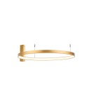 Lampy sufitowe ringi - Shilo Plafon Agari 87 - Złoty (870 mm) 4000K 1345 - product 1