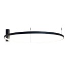 Lampy sufitowe ringi - Shilo Plafon Agari 117 - Czarny (1170 mm) 3000K 1350 - product 1