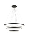 Shilo Lampa wisząca Agari Multi 3 117-87-57 - Czarna (1170 mm) 3000K 5430