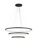 Lampy wiszące okręgi - Shilo Lampa wisząca Agari Multi 3 117-87-57 - Czarna (1170 mm) 4000K 5431 - product 1