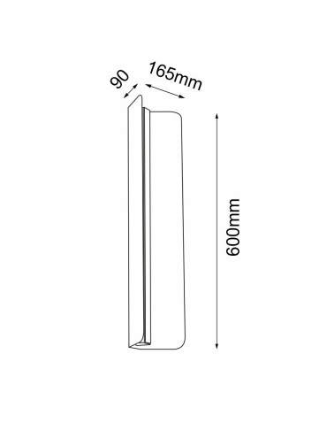 Shilo Kinkiet Agrola - Biały (600 mm) 4007 - produkt 2