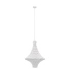 Lampy wiszące boho - Shilo Lampa wisząca Alda S - Biała (300 mm) 5114 - product 1