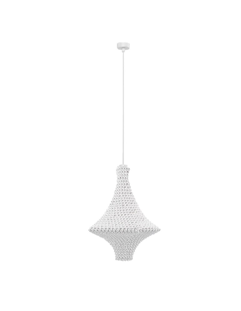 Shilo Lampa wisząca Alda S - Biała (300 mm) 5114