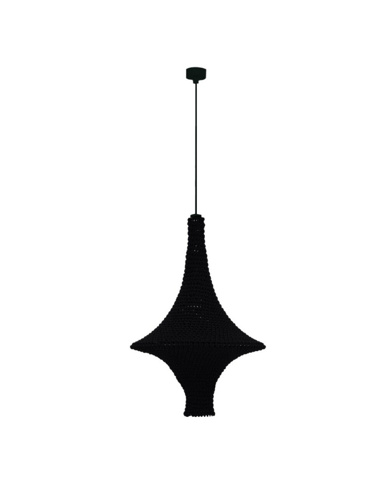 Shilo Lampa wisząca Alda M - Czarna (420 mm) 5112