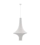 Lampy wiszące boho - Shilo Lampa wisząca Alda M - Biała (420 mm) 5115 - product 1