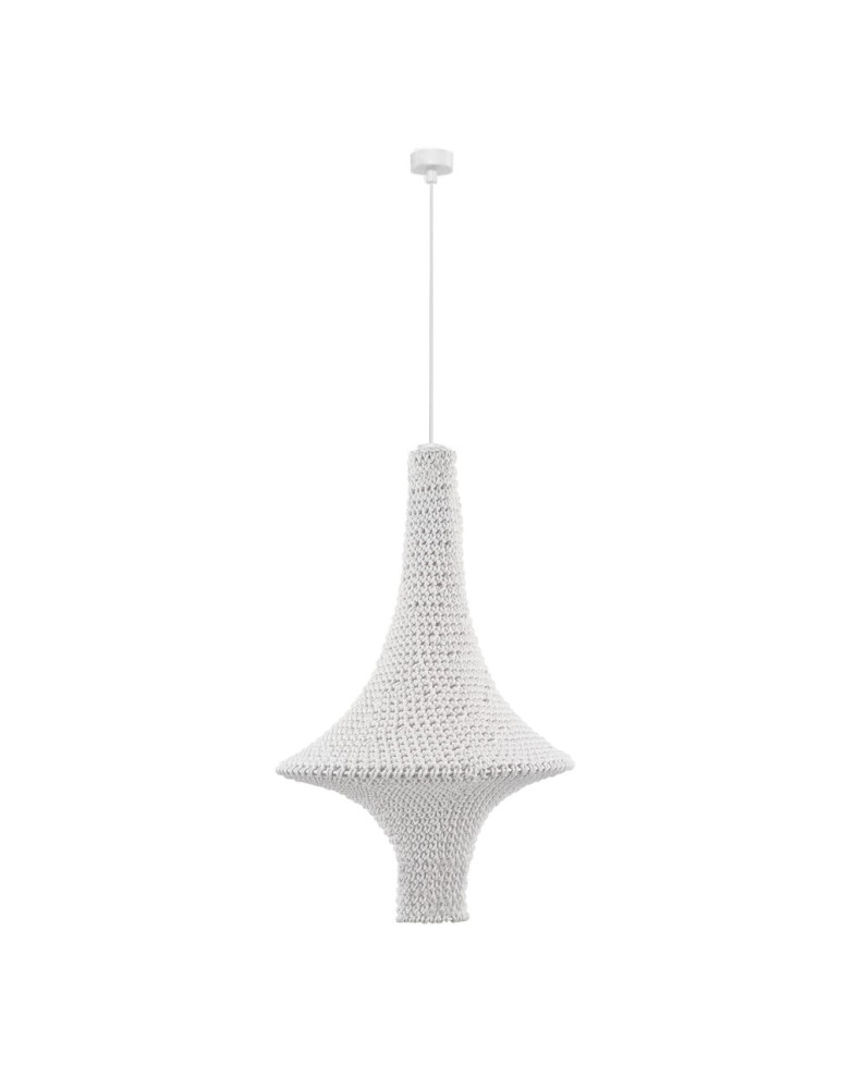 Shilo Lampa wisząca Alda M - Biała (420 mm) 5115
