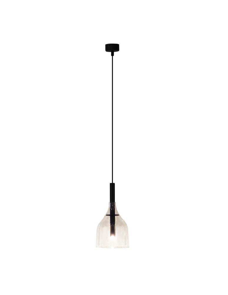 Shilo Lampa wisząca Botor 1 - Czarna (150 mm) 5095