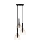 Lampy wiszące loftowe - Shilo Lampa wisząca Botor O 3 - Czarna (200 mm) 5097 - product 1