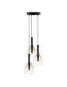 Shilo Lampa wisząca Botor O 3 - Czarna (200 mm) 5097