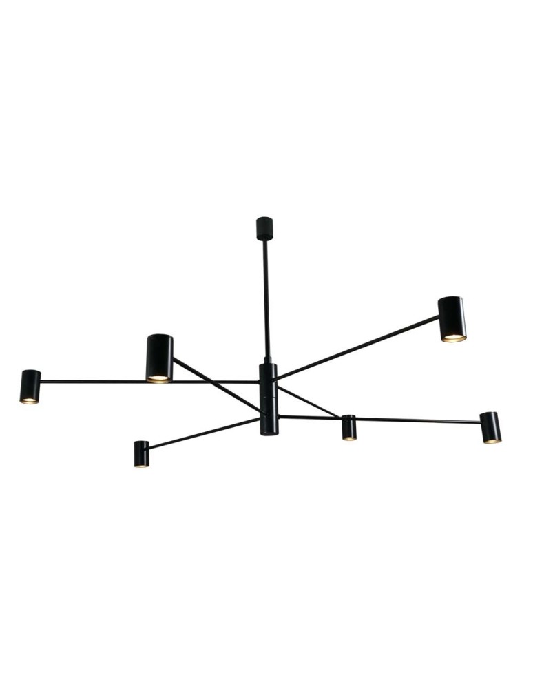 Shilo Lampa wisząca Dakata 6 - Czarna 5638 Shilo Lampa wisząca Dakata 6 - Czarna 5638