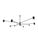 Shilo Lampa wisząca Dakata 8 - Czarna 5640 Shilo Lampa wisząca Dakata 8 - Czarna 5640