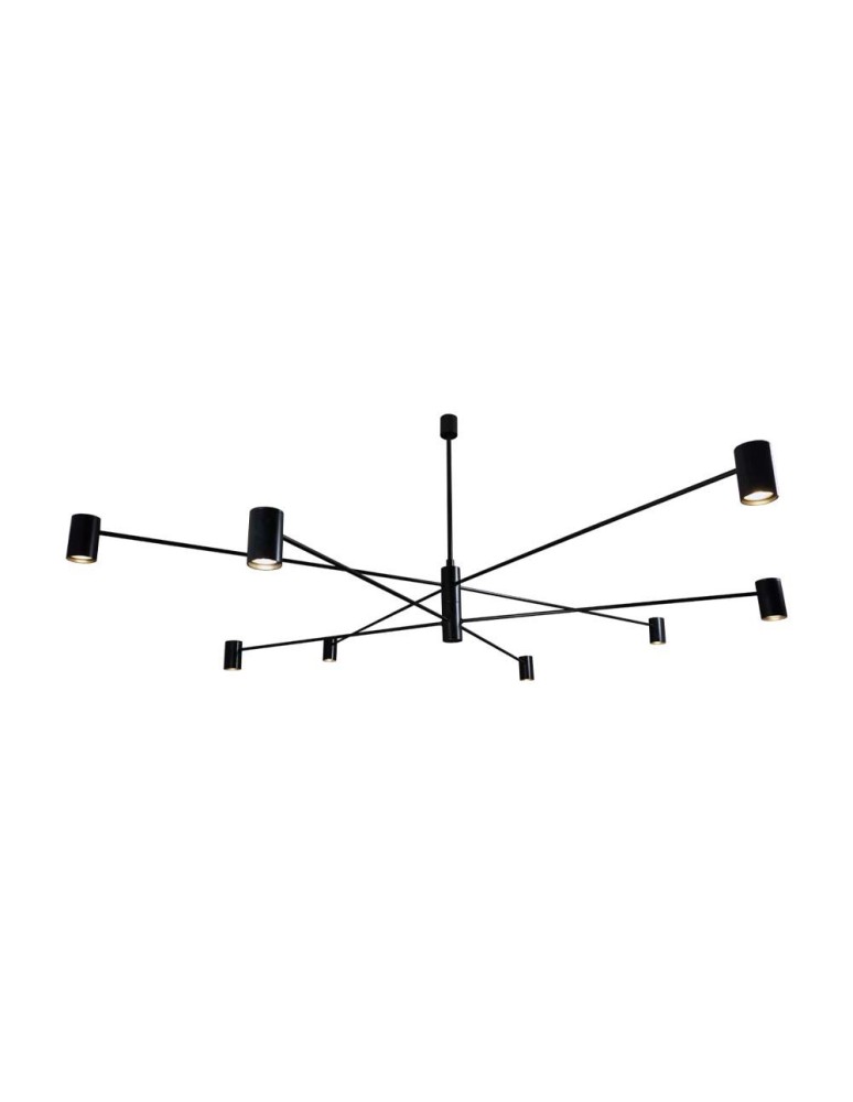 Shilo Lampa wisząca Dakata 8 - Czarna 5640 Shilo Lampa wisząca Dakata 8 - Czarna 5640