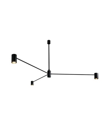 Shilo Lampa wisząca Dakata 3 - Czarna 5648