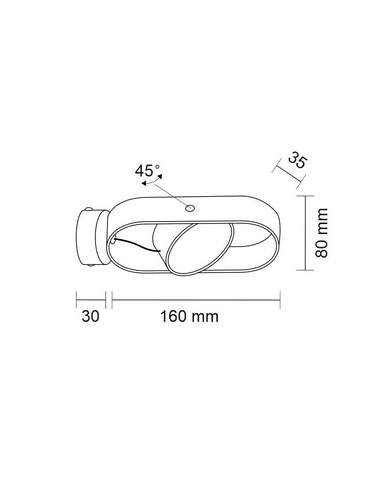 Shilo Kinkiet Furoku K - Czarny 4000K 8507 Shilo Kinkiet Furoku K - Czarny 4000K 8507