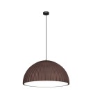 Lampy wiszące - Shilo Lampa wisząca Gandra 60x30 - Czekolada mat 5039 - product 1