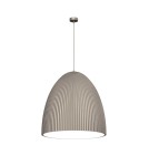 Shilo Lampa wisząca Gandra 60x60 - Platyna mat 5029 Shilo Lampa wisząca Gandra 60x60 - Platyna mat 5029