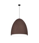 Lampy wiszące - Shilo Lampa wisząca Gandra 60x60 - Czekolada mat 5040 - product 1