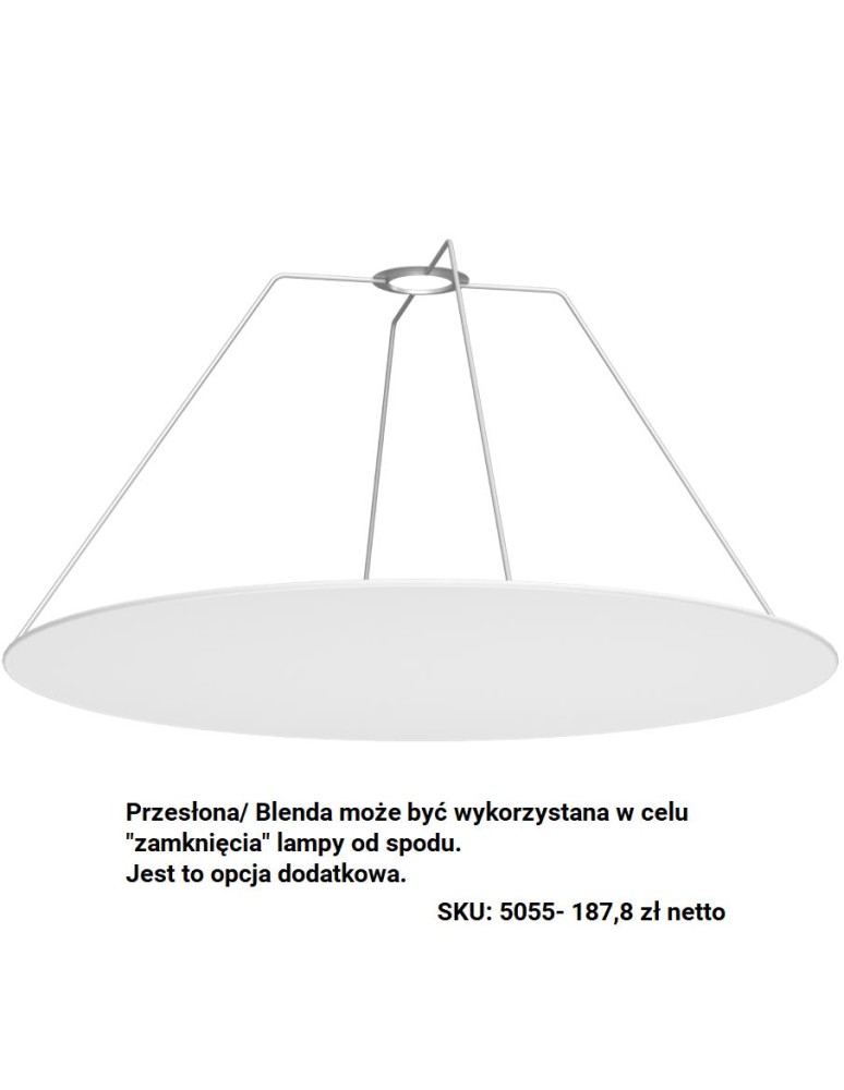 Shilo Przesłona blenda do lampy wiszącej Gandra 5055