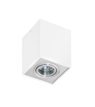Oprawy sufitowe na wymienne źródło światła - Azzardo ELOY 1 WHITE/ALUMINIUM 1xGU10 Natynkowa Aluminium AZ0872 - product 1