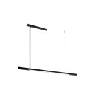 Lampy wiszące nad wyspę - Shilo Lampa wisząca Hakoda - Czarna (1300 mm) 4000K 8656 - product 1