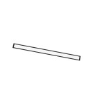 Lampy podtynkowe liniowe - Shilo Lampa wpuszczana Hiate Line - Czarna (1500 mm) 4000K 1834 - product 1