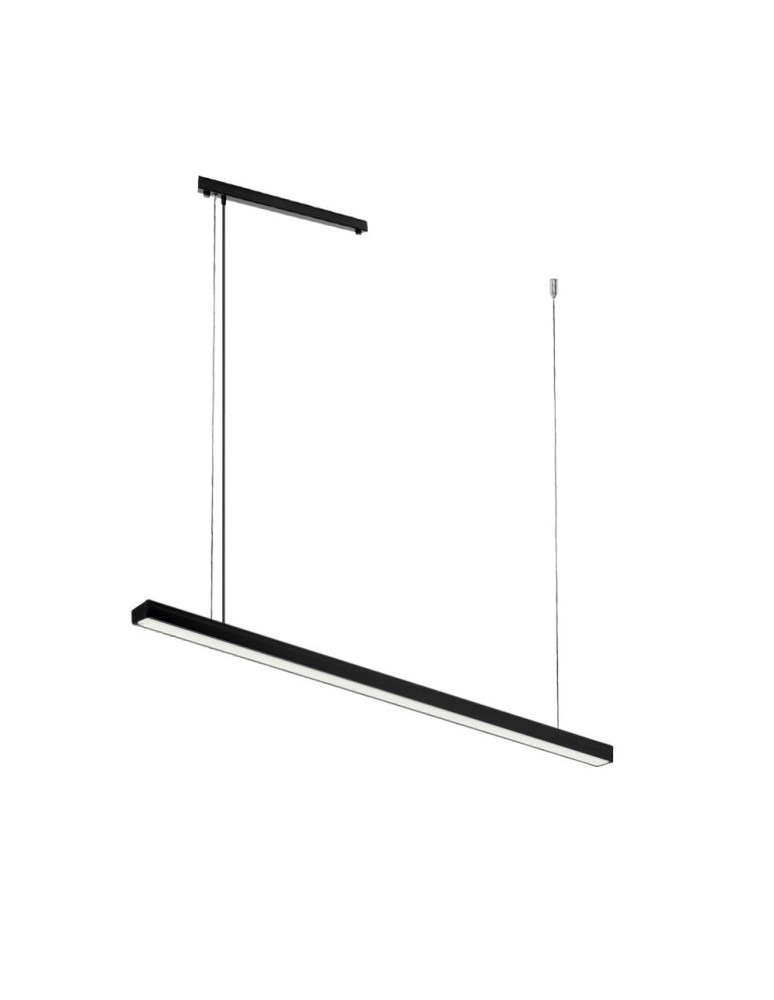 Shilo Lampa wisząca Hiate Line - Czarna (1200 mm) 3000K 1848