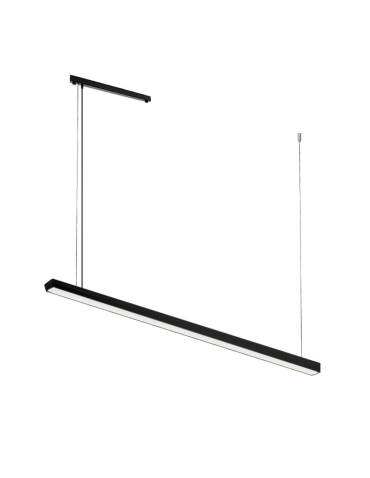 Shilo Lampa wisząca Hiate Line - Czarna (1500 mm) 3000K 1852