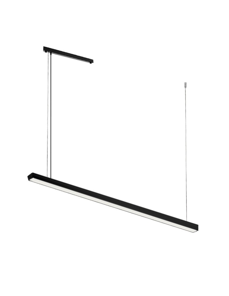 Shilo Lampa wisząca Hiate Line - Czarna (1500 mm) 3000K 1852