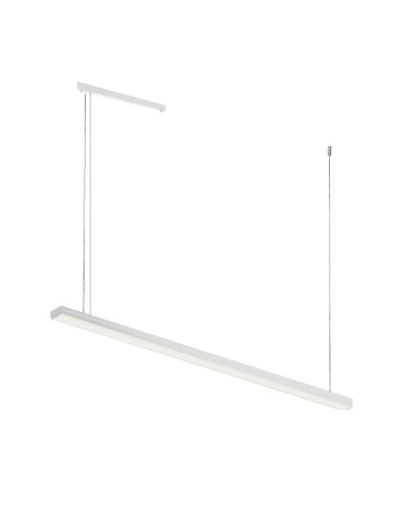 Shilo Lampa wisząca Hiate Line - Biała (1500 mm) 4000K 1855