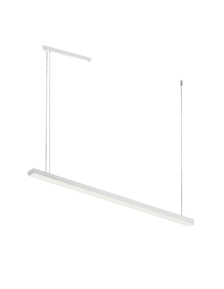 Shilo Lampa wisząca Hiate Line - Biała (1500 mm) 4000K 1855