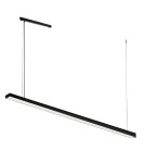 Lampy wiszące nad biurko - Shilo Lampa wisząca Hiate Line - Czarna (1800 mm) 3000K 1856 - product 1