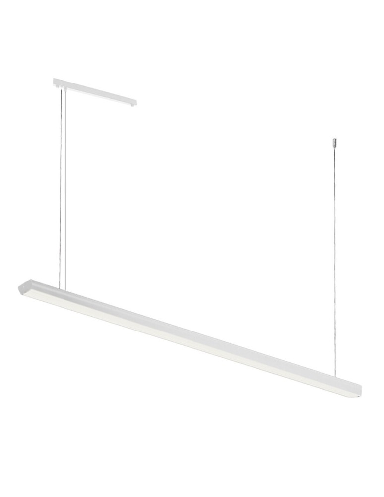 Shilo Lampa wisząca Hiate Line - Biała (1800 mm) 3000K 1857