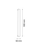Kinkiety - Shilo Kinkiet Hoso 90 - Czarny (900 mm) 4000K 4014 - product 2
