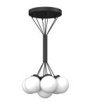 Shilo Lampa wisząca iO 7 mini - Czarna (500 mm) 5071 Shilo Lampa wisząca iO 7 mini - Czarna (500 mm) 5071